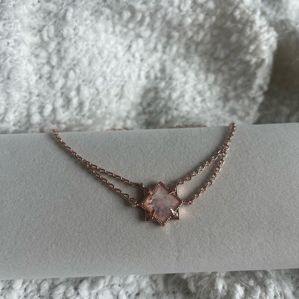 Kendra Scott Rose Gold Necklace